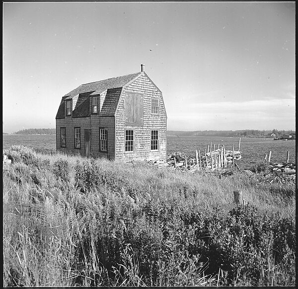 [65 Interior and Exterior Views of the Heliker House, Cranberry Island, Maine], Walker Evans (American, St. Louis, Missouri 1903–1975 New Haven, Connecticut), Film negative