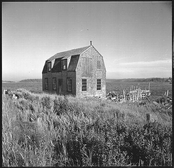 [65 Interior and Exterior Views of the Heliker House, Cranberry Island, Maine], Walker Evans (American, St. Louis, Missouri 1903–1975 New Haven, Connecticut), Film negative