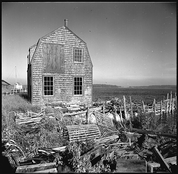 [65 Interior and Exterior Views of the Heliker House, Cranberry Island, Maine], Walker Evans (American, St. Louis, Missouri 1903–1975 New Haven, Connecticut), Film negative