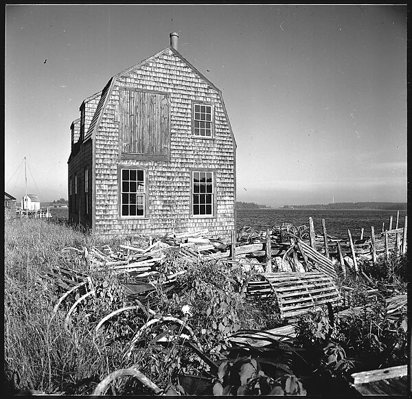 [65 Interior and Exterior Views of the Heliker House, Cranberry Island, Maine], Walker Evans (American, St. Louis, Missouri 1903–1975 New Haven, Connecticut), Film negative
