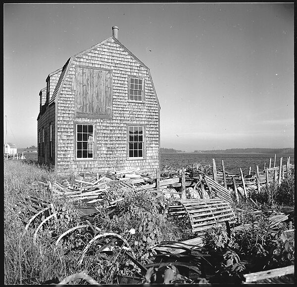 [65 Interior and Exterior Views of the Heliker House, Cranberry Island, Maine], Walker Evans (American, St. Louis, Missouri 1903–1975 New Haven, Connecticut), Film negative