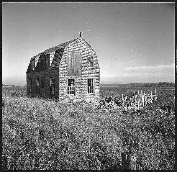 [65 Interior and Exterior Views of the Heliker House, Cranberry Island, Maine], Walker Evans (American, St. Louis, Missouri 1903–1975 New Haven, Connecticut), Film negative