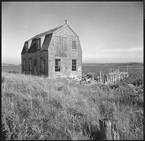 [65 Interior and Exterior Views of the Heliker House, Cranberry Island, Maine], Walker Evans (American, St. Louis, Missouri 1903–1975 New Haven, Connecticut), Film negative