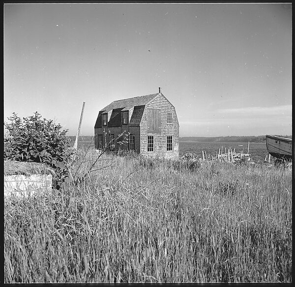 [65 Interior and Exterior Views of the Heliker House, Cranberry Island, Maine], Walker Evans (American, St. Louis, Missouri 1903–1975 New Haven, Connecticut), Film negative