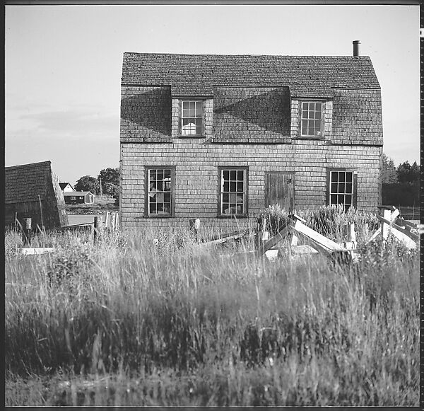 [65 Interior and Exterior Views of the Heliker House, Cranberry Island, Maine], Walker Evans (American, St. Louis, Missouri 1903–1975 New Haven, Connecticut), Film negative
