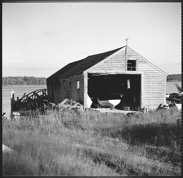 [65 Interior and Exterior Views of the Heliker House, Cranberry Island, Maine], Walker Evans (American, St. Louis, Missouri 1903–1975 New Haven, Connecticut), Film negative