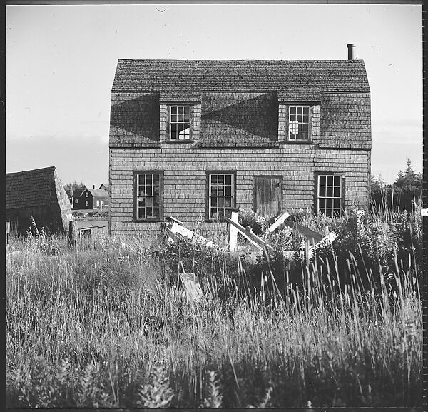 [65 Interior and Exterior Views of the Heliker House, Cranberry Island, Maine], Walker Evans (American, St. Louis, Missouri 1903–1975 New Haven, Connecticut), Film negative