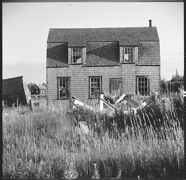 [65 Interior and Exterior Views of the Heliker House, Cranberry Island, Maine], Walker Evans (American, St. Louis, Missouri 1903–1975 New Haven, Connecticut), Film negative
