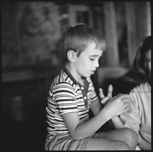 [56 Portraits of Calvert and Susanna Coggeshall and Family, Including Portraits of Isabelle Evans and Interior and Exterior Views of House, Maine], Walker Evans (American, St. Louis, Missouri 1903–1975 New Haven, Connecticut), Film negative