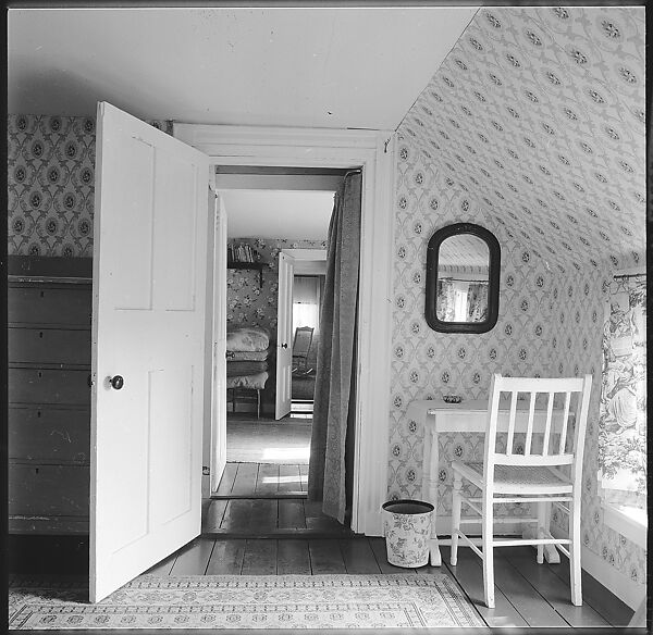 [3 Interior Views of Heliker/LaHotan House, Walpole, Maine], Walker Evans (American, St. Louis, Missouri 1903–1975 New Haven, Connecticut), Film negative