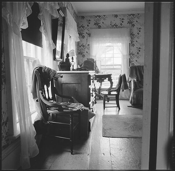 [9 Interior Views of the Coggeshall House, Newcastle, Maine], Walker Evans (American, St. Louis, Missouri 1903–1975 New Haven, Connecticut), Film negative