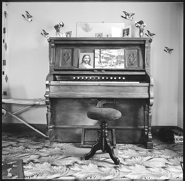 [86 Portraits and Interior and Exterior Views of the Heliker House, Cranberry Island, Maine, and View of "Home Organ," Chester, Nova Scotia], Walker Evans (American, St. Louis, Missouri 1903–1975 New Haven, Connecticut), Film negative