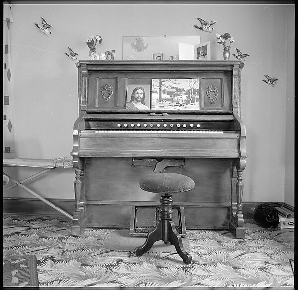 [86 Portraits and Interior and Exterior Views of the Heliker House, Cranberry Island, Maine, and View of "Home Organ," Chester, Nova Scotia], Walker Evans (American, St. Louis, Missouri 1903–1975 New Haven, Connecticut), Film negative