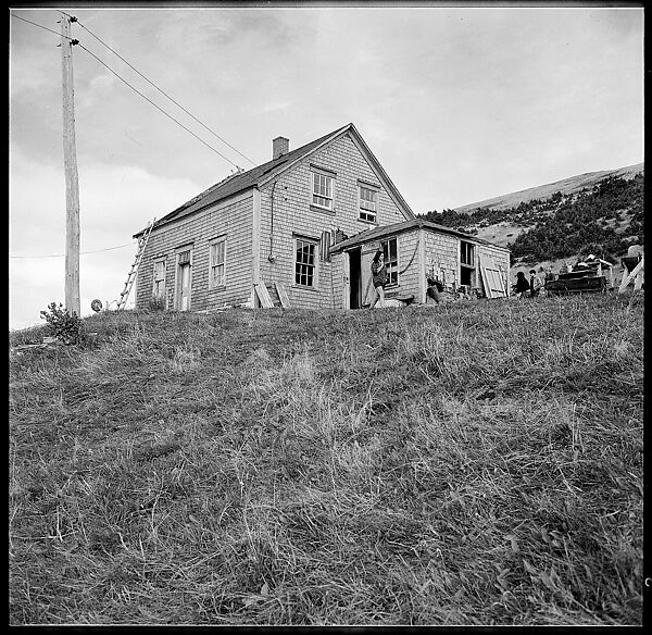 [90 Interior and Exterior Views of the Heliker House and Portraits of Sue Hillis and Others, Cranberry Island, Maine], Walker Evans (American, St. Louis, Missouri 1903–1975 New Haven, Connecticut), Film negative