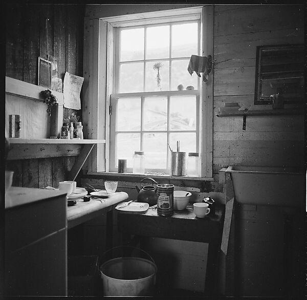 [90 Interior and Exterior Views of the Heliker House and Portraits of Sue Hillis and Others, Cranberry Island, Maine], Walker Evans (American, St. Louis, Missouri 1903–1975 New Haven, Connecticut), Film negative