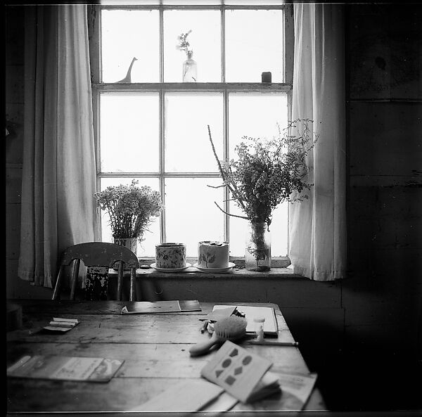 [90 Interior and Exterior Views of the Heliker House and Portraits of Sue Hillis and Others, Cranberry Island, Maine], Walker Evans (American, St. Louis, Missouri 1903–1975 New Haven, Connecticut), Film negative