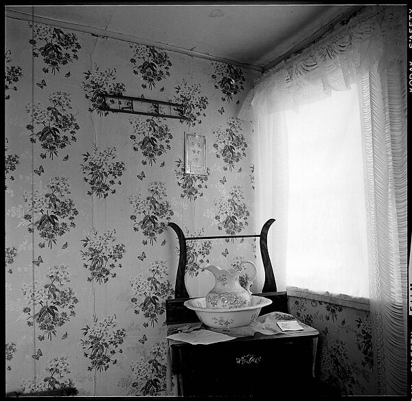 [90 Interior and Exterior Views of the Heliker House and Portraits of Sue Hillis and Others, Cranberry Island, Maine], Walker Evans (American, St. Louis, Missouri 1903–1975 New Haven, Connecticut), Film negative