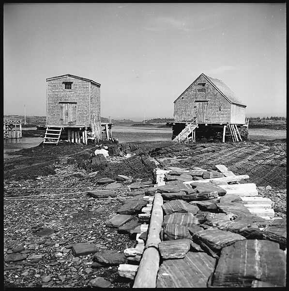 [198 Portraits Betty Parsons, Jock Truman, Sue and Ted Hilles, and Interior and Exterior Architectural Views from Trip to Nova Scotia], Walker Evans (American, St. Louis, Missouri 1903–1975 New Haven, Connecticut), Film negative