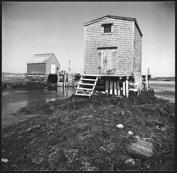 [198 Portraits Betty Parsons, Jock Truman, Sue and Ted Hilles, and Interior and Exterior Architectural Views from Trip to Nova Scotia], Walker Evans (American, St. Louis, Missouri 1903–1975 New Haven, Connecticut), Film negative