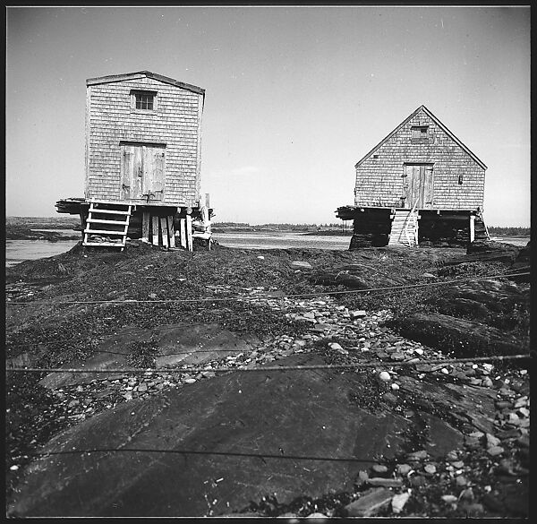 [198 Portraits Betty Parsons, Jock Truman, Sue and Ted Hilles, and Interior and Exterior Architectural Views from Trip to Nova Scotia], Walker Evans (American, St. Louis, Missouri 1903–1975 New Haven, Connecticut), Film negative
