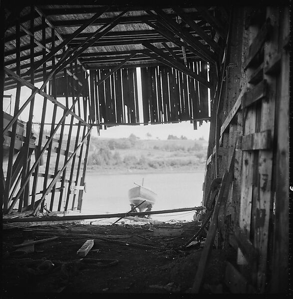 [198 Portraits Betty Parsons, Jock Truman, Sue and Ted Hilles, and Interior and Exterior Architectural Views from Trip to Nova Scotia], Walker Evans (American, St. Louis, Missouri 1903–1975 New Haven, Connecticut), Film negative