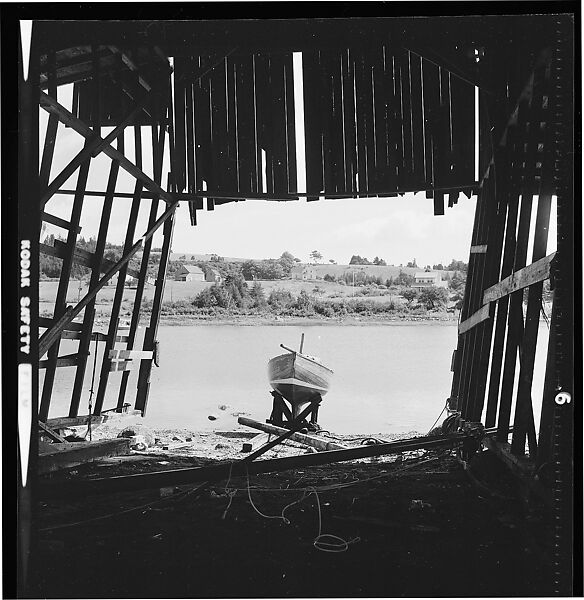 [198 Portraits Betty Parsons, Jock Truman, Sue and Ted Hilles, and Interior and Exterior Architectural Views from Trip to Nova Scotia], Walker Evans (American, St. Louis, Missouri 1903–1975 New Haven, Connecticut), Film negative