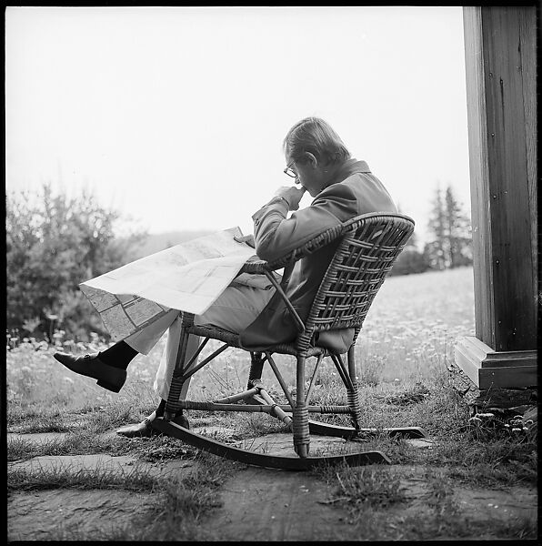 [198 Portraits Betty Parsons, Jock Truman, Sue and Ted Hilles, and Interior and Exterior Architectural Views from Trip to Nova Scotia], Walker Evans (American, St. Louis, Missouri 1903–1975 New Haven, Connecticut), Film negative