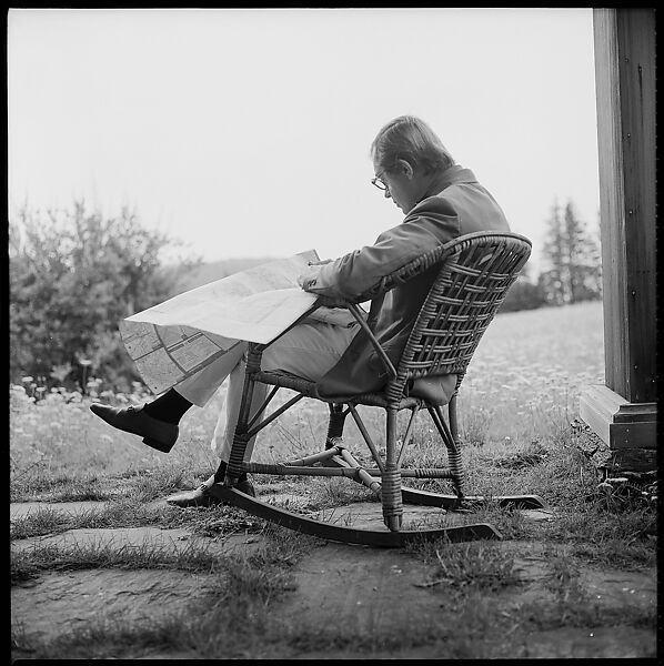 [198 Portraits Betty Parsons, Jock Truman, Sue and Ted Hilles, and Interior and Exterior Architectural Views from Trip to Nova Scotia], Walker Evans (American, St. Louis, Missouri 1903–1975 New Haven, Connecticut), Film negative