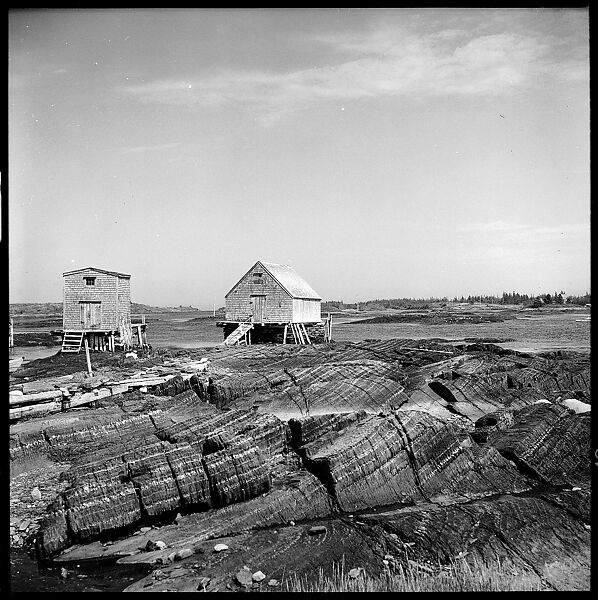[198 Portraits Betty Parsons, Jock Truman, Sue and Ted Hilles, and Interior and Exterior Architectural Views from Trip to Nova Scotia], Walker Evans (American, St. Louis, Missouri 1903–1975 New Haven, Connecticut), Film negative