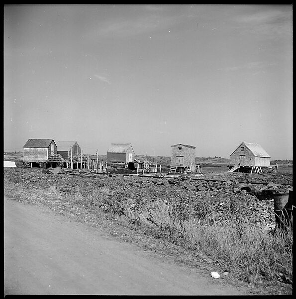 [198 Portraits Betty Parsons, Jock Truman, Sue and Ted Hilles, and Interior and Exterior Architectural Views from Trip to Nova Scotia], Walker Evans (American, St. Louis, Missouri 1903–1975 New Haven, Connecticut), Film negative