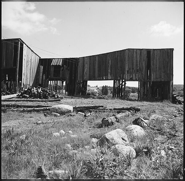 [198 Portraits Betty Parsons, Jock Truman, Sue and Ted Hilles, and Interior and Exterior Architectural Views from Trip to Nova Scotia], Walker Evans (American, St. Louis, Missouri 1903–1975 New Haven, Connecticut), Film negative