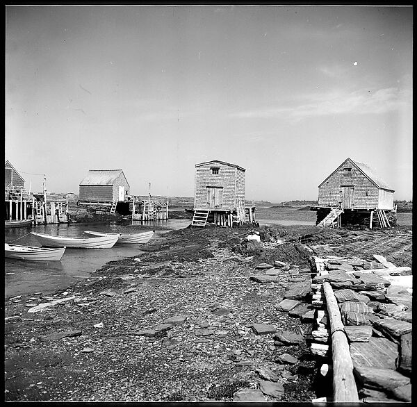 [198 Portraits Betty Parsons, Jock Truman, Sue and Ted Hilles, and Interior and Exterior Architectural Views from Trip to Nova Scotia], Walker Evans (American, St. Louis, Missouri 1903–1975 New Haven, Connecticut), Film negative