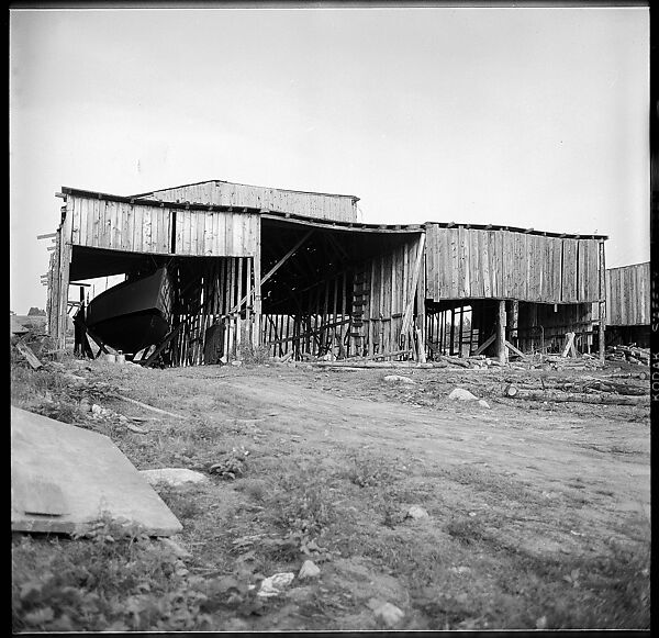 [198 Portraits Betty Parsons, Jock Truman, Sue and Ted Hilles, and Interior and Exterior Architectural Views from Trip to Nova Scotia], Walker Evans (American, St. Louis, Missouri 1903–1975 New Haven, Connecticut), Film negative