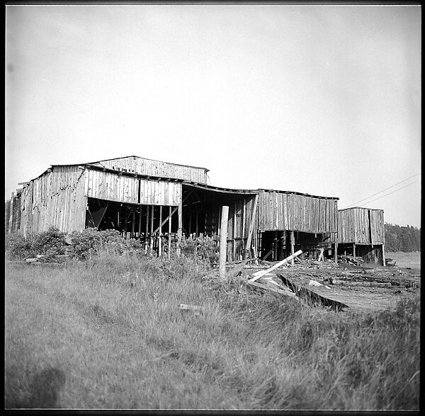 [198 Portraits Betty Parsons, Jock Truman, Sue and Ted Hilles, and Interior and Exterior Architectural Views from Trip to Nova Scotia], Walker Evans (American, St. Louis, Missouri 1903–1975 New Haven, Connecticut), Film negative