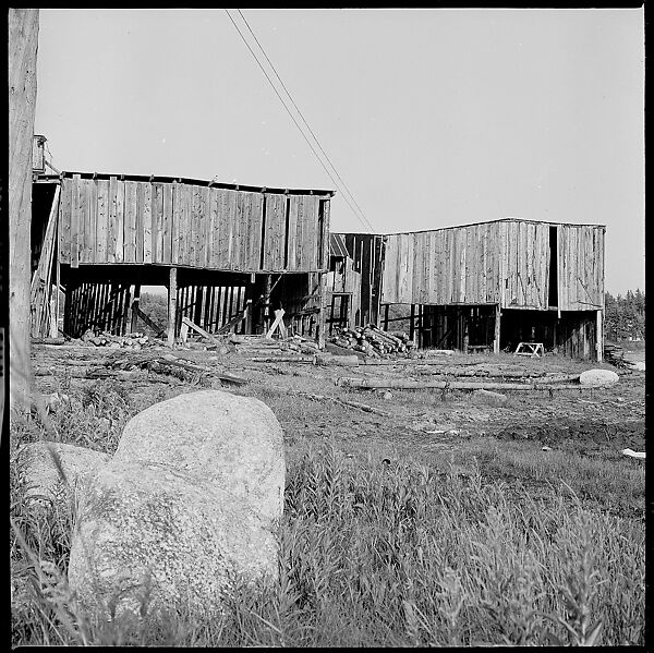 [198 Portraits Betty Parsons, Jock Truman, Sue and Ted Hilles, and Interior and Exterior Architectural Views from Trip to Nova Scotia], Walker Evans (American, St. Louis, Missouri 1903–1975 New Haven, Connecticut), Film negative