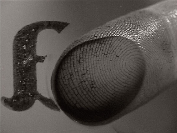 abc, Ann Hamilton (American, born 1956), Single-channel digital video, transferred from Beta tape, black-and-white, silent, 13 min.