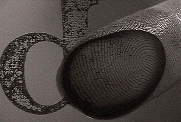 abc, Ann Hamilton (American, born 1956), Single-channel digital video, transferred from Beta tape, black-and-white, silent, 13 min.