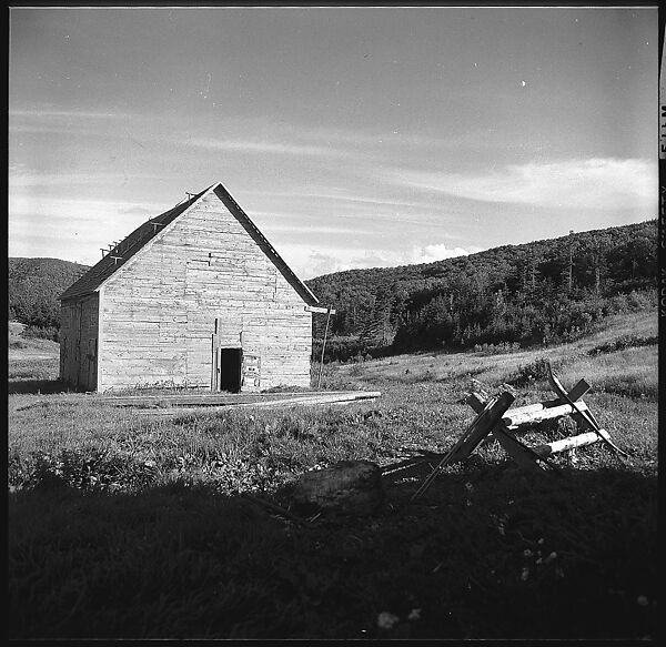 [33 Interior and Exterior Views of House and Portraits of Family, Nova Scotia], Walker Evans (American, St. Louis, Missouri 1903–1975 New Haven, Connecticut), Film negative
