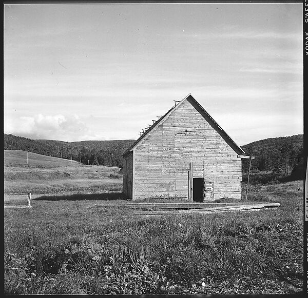 [33 Interior and Exterior Views of House and Portraits of Family, Nova Scotia], Walker Evans (American, St. Louis, Missouri 1903–1975 New Haven, Connecticut), Film negative