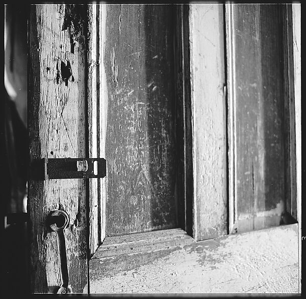 [231 Interior and Exterior Views of Robert Frank's House and Portraits of Robert Frank and June Leaf, Nova Scotia; also Interior Studies of the Heliker House, Cranberry Island, Maine], Walker Evans (American, St. Louis, Missouri 1903–1975 New Haven, Connecticut), Film negative