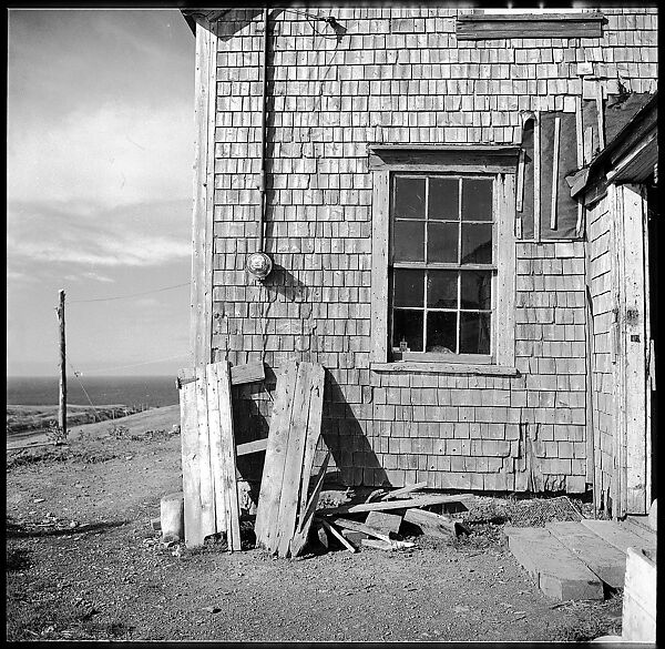 [231 Interior and Exterior Views of Robert Frank's House and Portraits of Robert Frank and June Leaf, Nova Scotia; also Interior Studies of the Heliker House, Cranberry Island, Maine], Walker Evans (American, St. Louis, Missouri 1903–1975 New Haven, Connecticut), Film negative