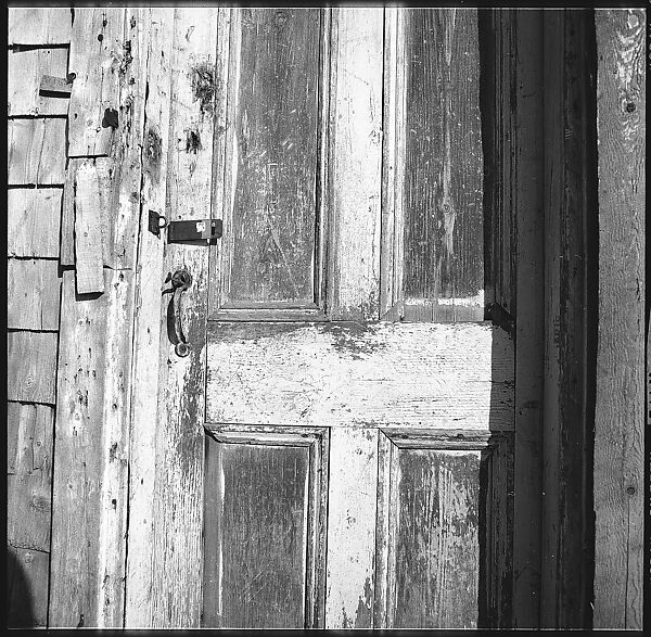 [231 Interior and Exterior Views of Robert Frank's House and Portraits of Robert Frank and June Leaf, Nova Scotia; also Interior Studies of the Heliker House, Cranberry Island, Maine], Walker Evans (American, St. Louis, Missouri 1903–1975 New Haven, Connecticut), Film negative