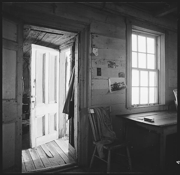 [231 Interior and Exterior Views of Robert Frank's House and Portraits of Robert Frank and June Leaf, Nova Scotia; also Interior Studies of the Heliker House, Cranberry Island, Maine], Walker Evans (American, St. Louis, Missouri 1903–1975 New Haven, Connecticut), Film negative