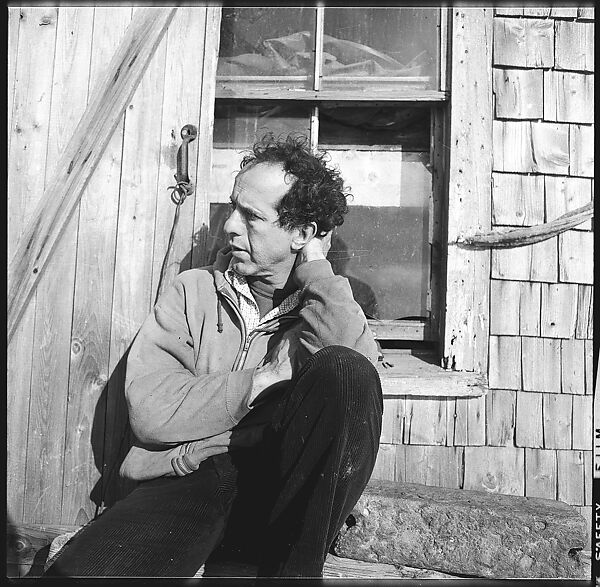 [231 Interior and Exterior Views of Robert Frank's House and Portraits of Robert Frank and June Leaf, Nova Scotia; also Interior Studies of the Heliker House, Cranberry Island, Maine], Walker Evans (American, St. Louis, Missouri 1903–1975 New Haven, Connecticut), Film negative