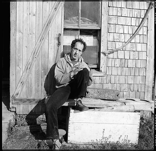 [231 Interior and Exterior Views of Robert Frank's House and Portraits of Robert Frank and June Leaf, Nova Scotia; also Interior Studies of the Heliker House, Cranberry Island, Maine], Walker Evans (American, St. Louis, Missouri 1903–1975 New Haven, Connecticut), Film negative
