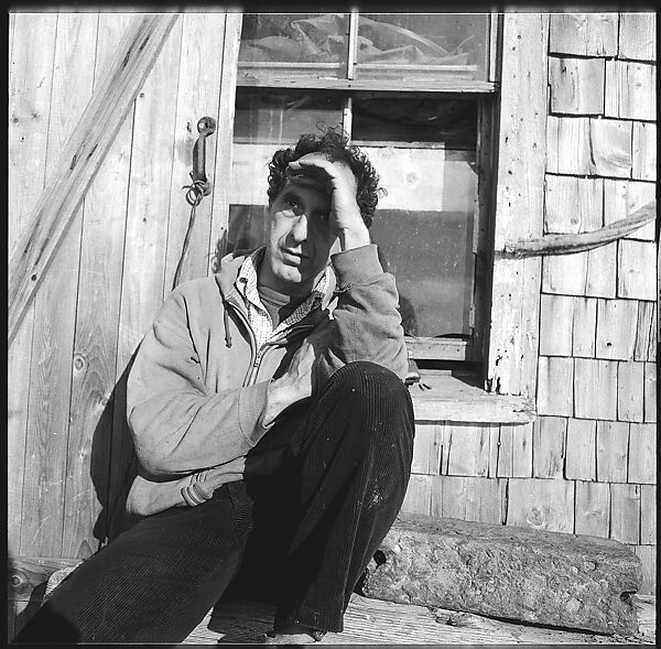 [231 Interior and Exterior Views of Robert Frank's House and Portraits of Robert Frank and June Leaf, Nova Scotia; also Interior Studies of the Heliker House, Cranberry Island, Maine], Walker Evans (American, St. Louis, Missouri 1903–1975 New Haven, Connecticut), Film negative