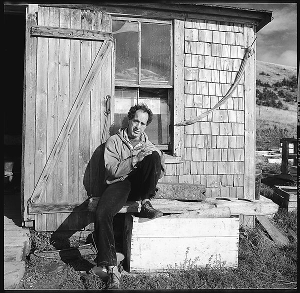 [231 Interior and Exterior Views of Robert Frank's House and Portraits of Robert Frank and June Leaf, Nova Scotia; also Interior Studies of the Heliker House, Cranberry Island, Maine], Walker Evans (American, St. Louis, Missouri 1903–1975 New Haven, Connecticut), Film negative