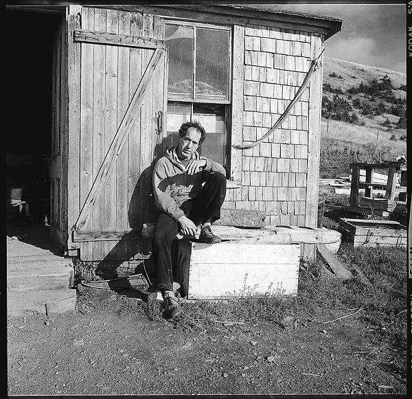 [231 Interior and Exterior Views of Robert Frank's House and Portraits of Robert Frank and June Leaf, Nova Scotia; also Interior Studies of the Heliker House, Cranberry Island, Maine], Walker Evans (American, St. Louis, Missouri 1903–1975 New Haven, Connecticut), Film negative