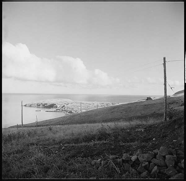 [231 Interior and Exterior Views of Robert Frank's House and Portraits of Robert Frank and June Leaf, Nova Scotia; also Interior Studies of the Heliker House, Cranberry Island, Maine], Walker Evans (American, St. Louis, Missouri 1903–1975 New Haven, Connecticut), Film negative