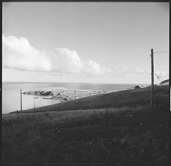 [231 Interior and Exterior Views of Robert Frank's House and Portraits of Robert Frank and June Leaf, Nova Scotia; also Interior Studies of the Heliker House, Cranberry Island, Maine], Walker Evans (American, St. Louis, Missouri 1903–1975 New Haven, Connecticut), Film negative